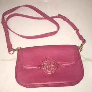 Pink Tory Burch Crossbody Bag
